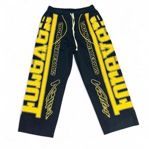 Vale Forever Grand Prix Trousers ‘Navy/Yellow’